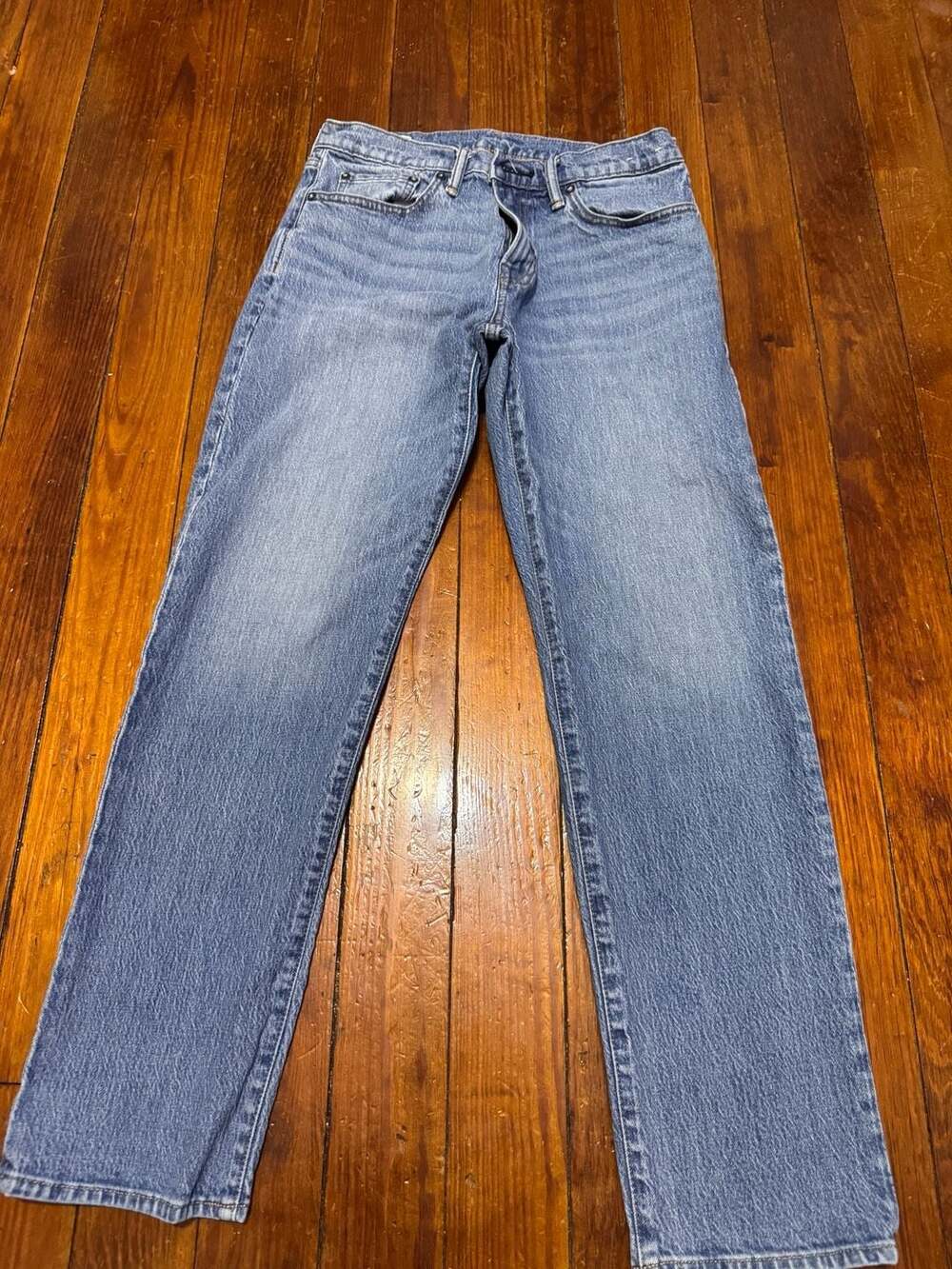 Gap Men's GapFlex Straight Fit Denim Blue Jeans 30x30